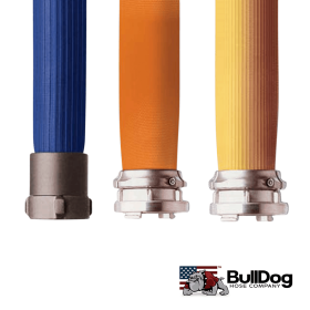 three different colored hoses from BullDog