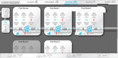 a screen grab of the LightSpeed software controls, focused on the Gates tab