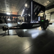 a PT 5770 in a dark garage showing off the lighting package