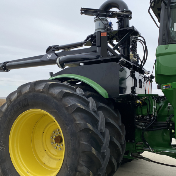 details of 4WD Swingarm on JD tractor