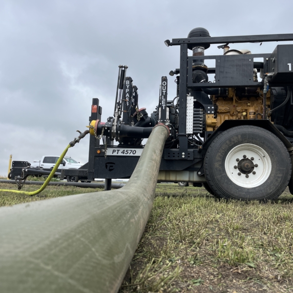 mainline hose connected to a PT 4570