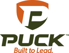 Puck Built to Lead. logo