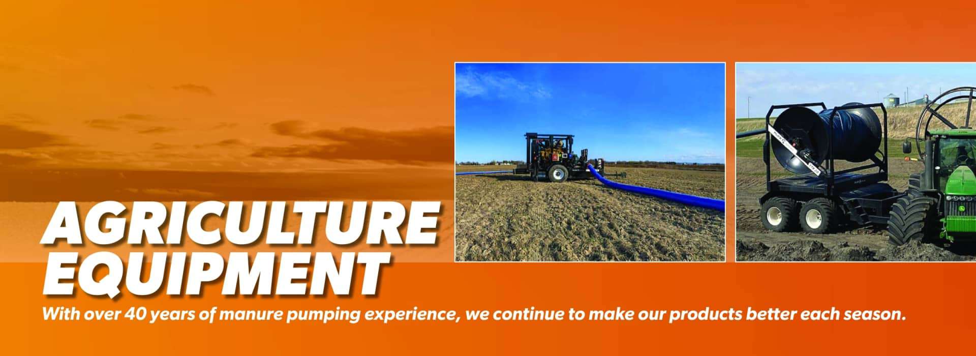 agriculture equipment banner
