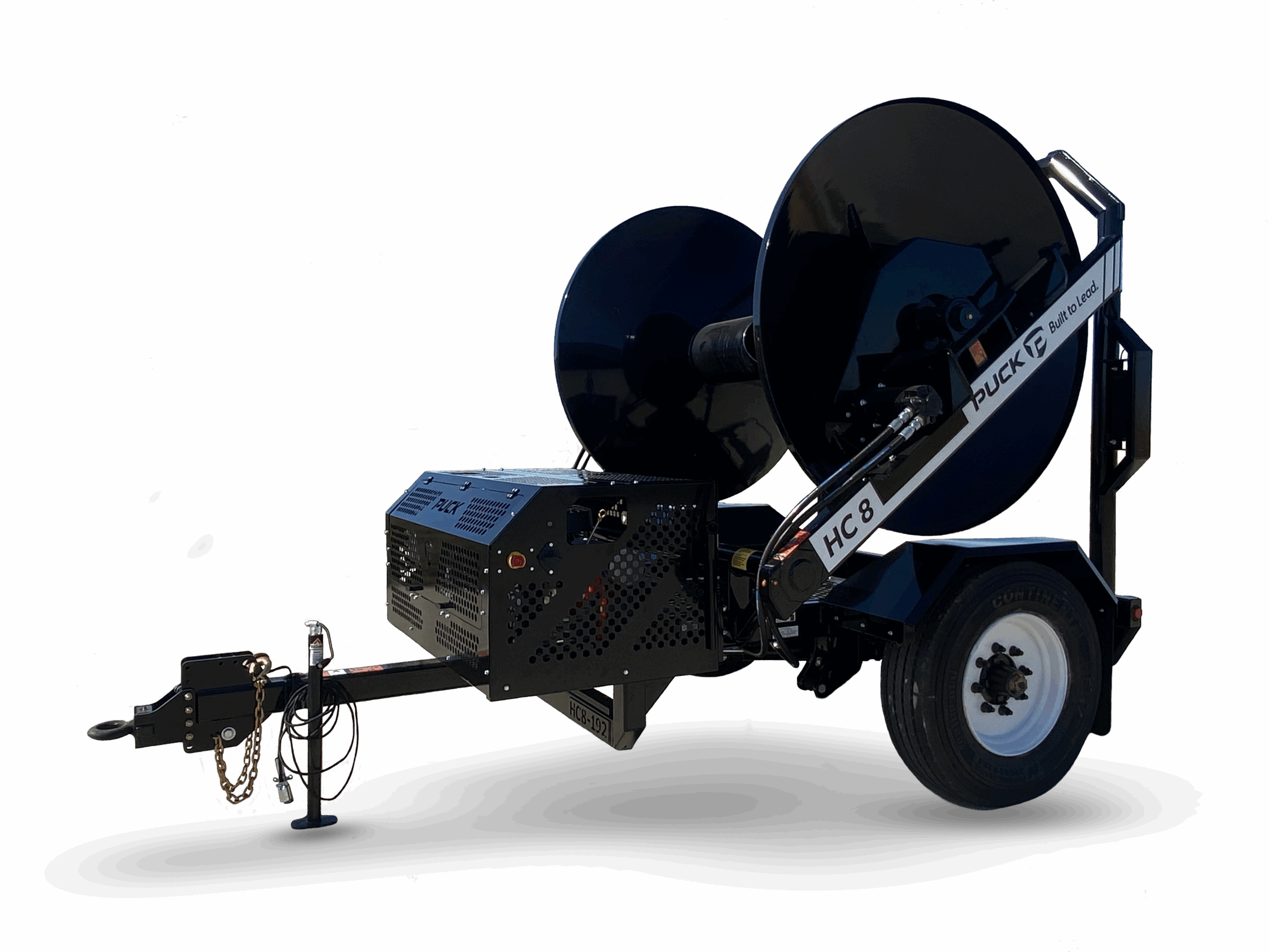 Puck HC 8 hose cart with powerpack