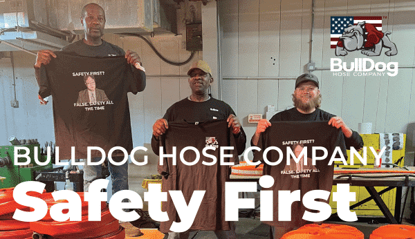 BullDog Hose Company Accident free for 1 year