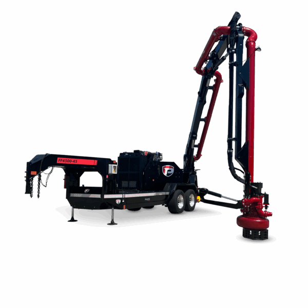 Puck Fire FF4500-45 Force Feed Trailer