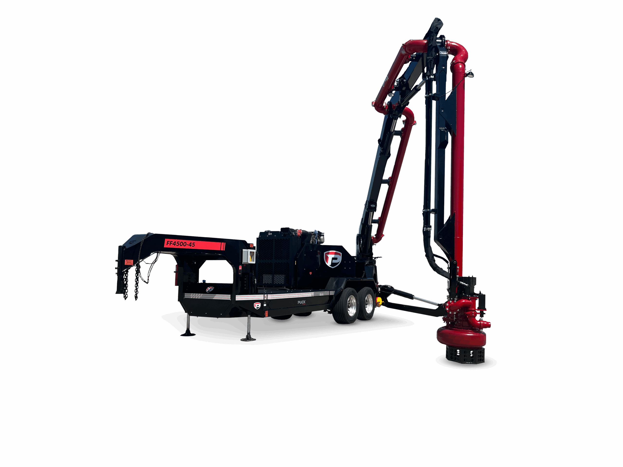 Puck Fire FF4500-45 Force Feed Trailer