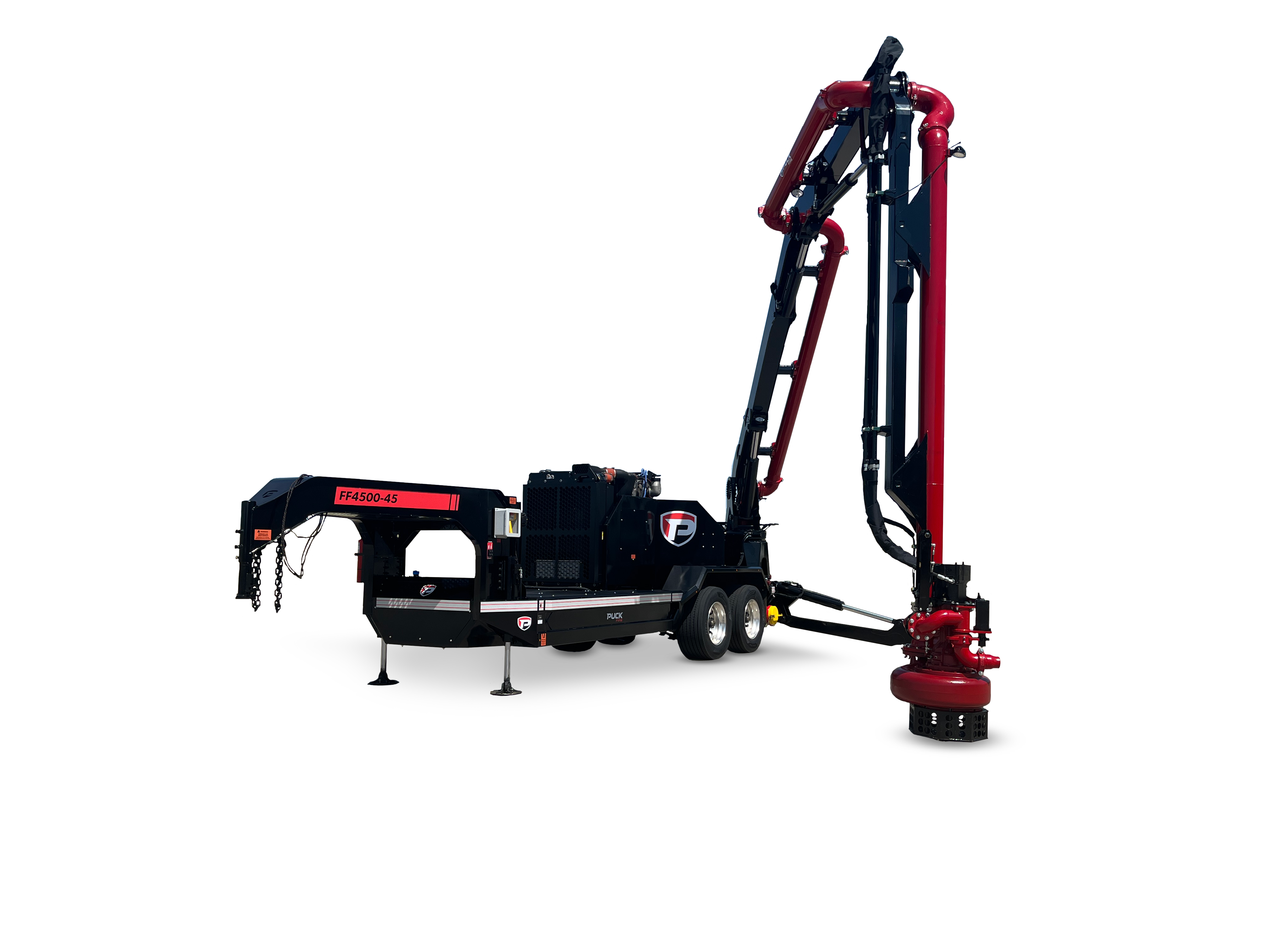 Puck Fire FF4500-45 Force Feed Trailer