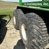 tires of a used green PCE TTR20