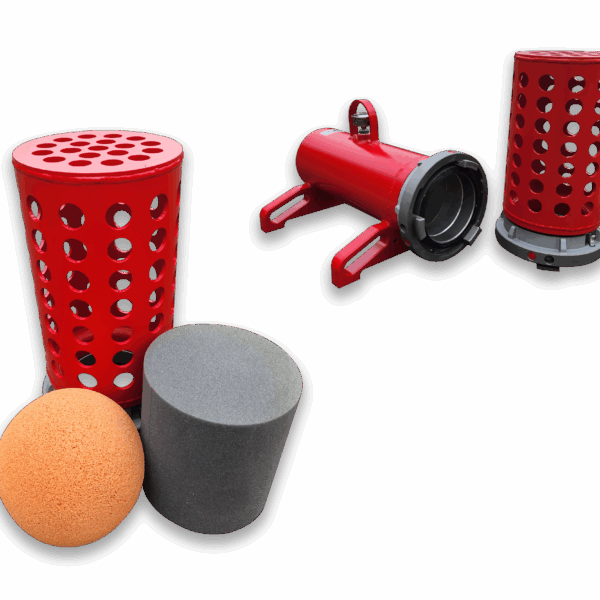 pigging system pig launcher, pig catcher, and pigging ball and bullet