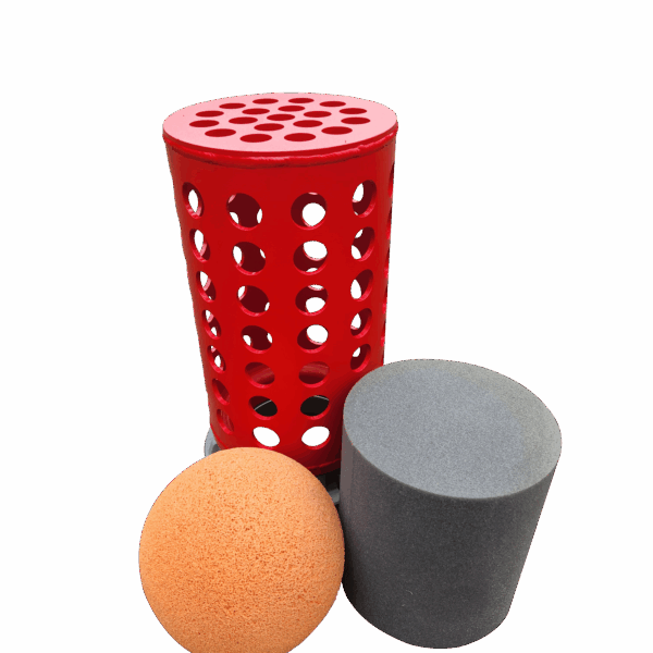 Pig catcher and foam pigging kickball and bullet