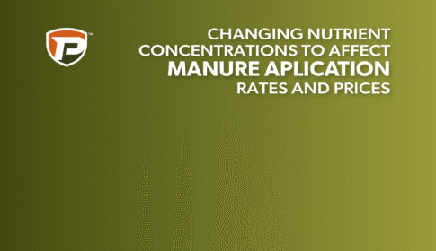 Changing nutrient concentrations to affect manure application rates and prices